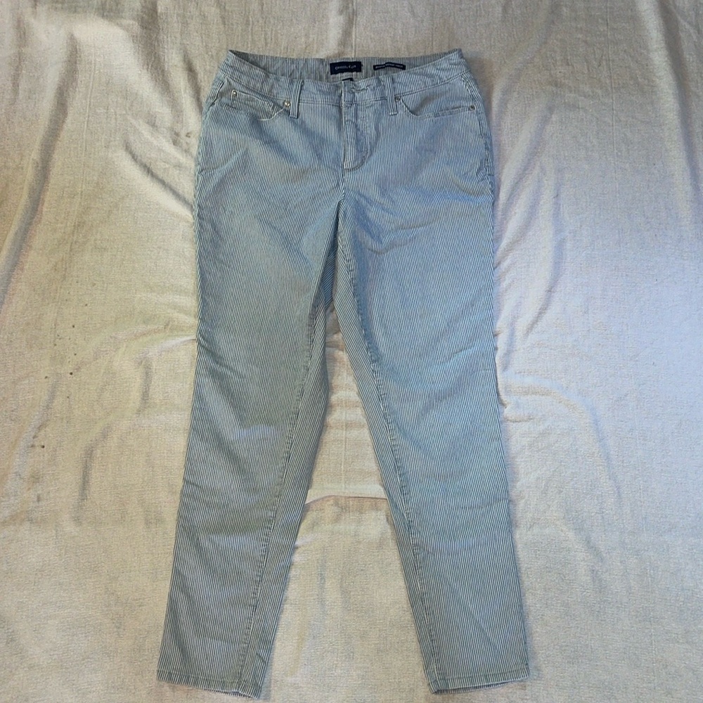 Women’s striped jeans
